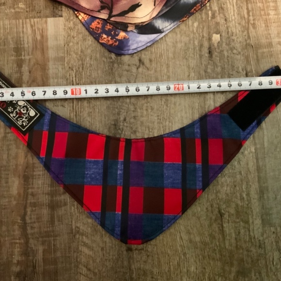 Daba Doo Adjustable Velcro Dog Scarf (“0”/XXX-Small)NWOT - Picture 2 of 2